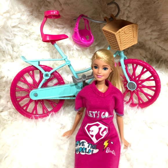PRICE FIRM BARBIE MATTEL (2013) and bike - Picture 4 of 9